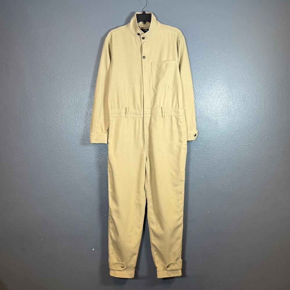 Polo Ralph Lauren 6 women’s beige jumpsuit long sleeve